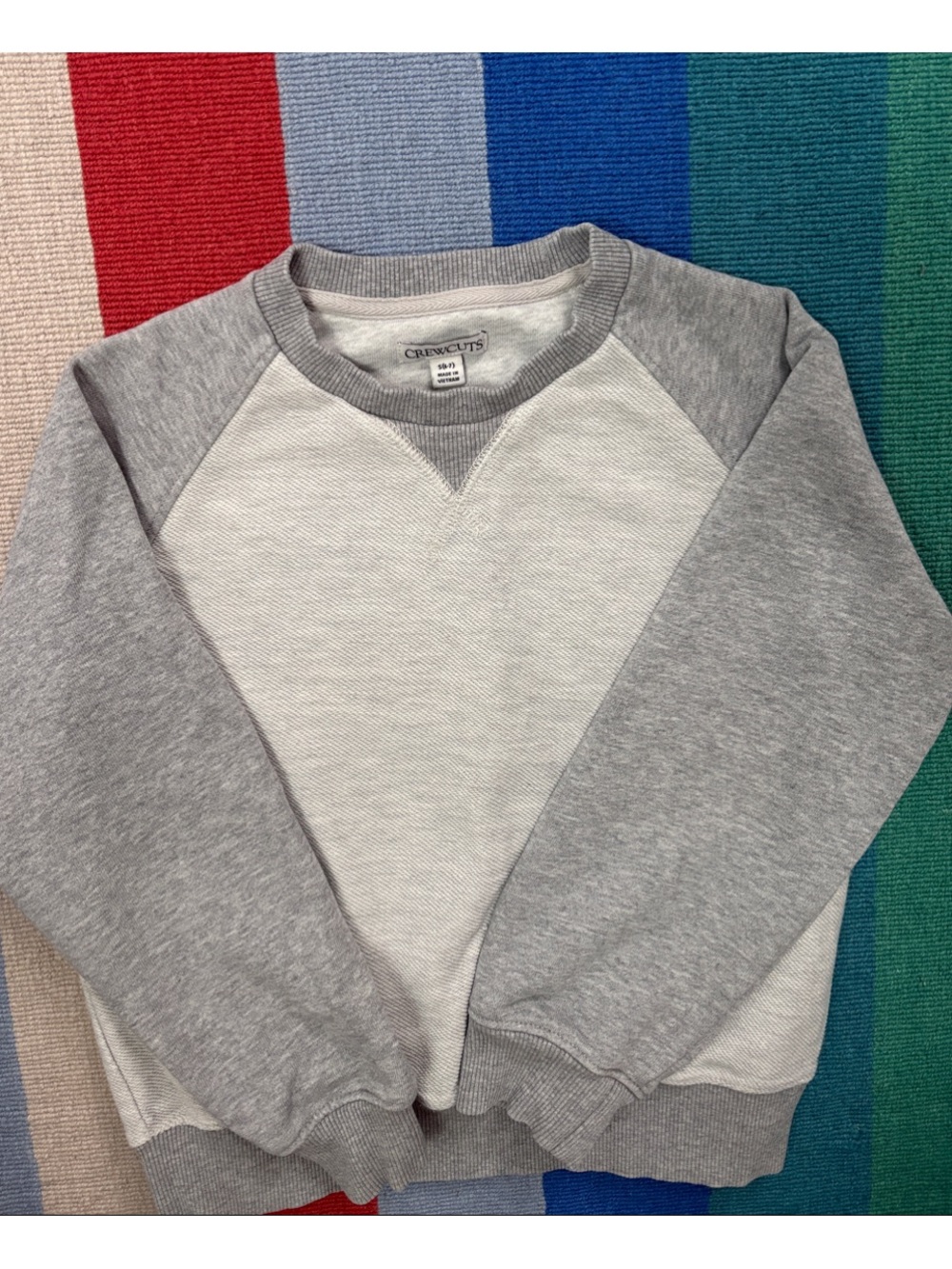 Crewcuts Raglan Crewneck Sweatshirt